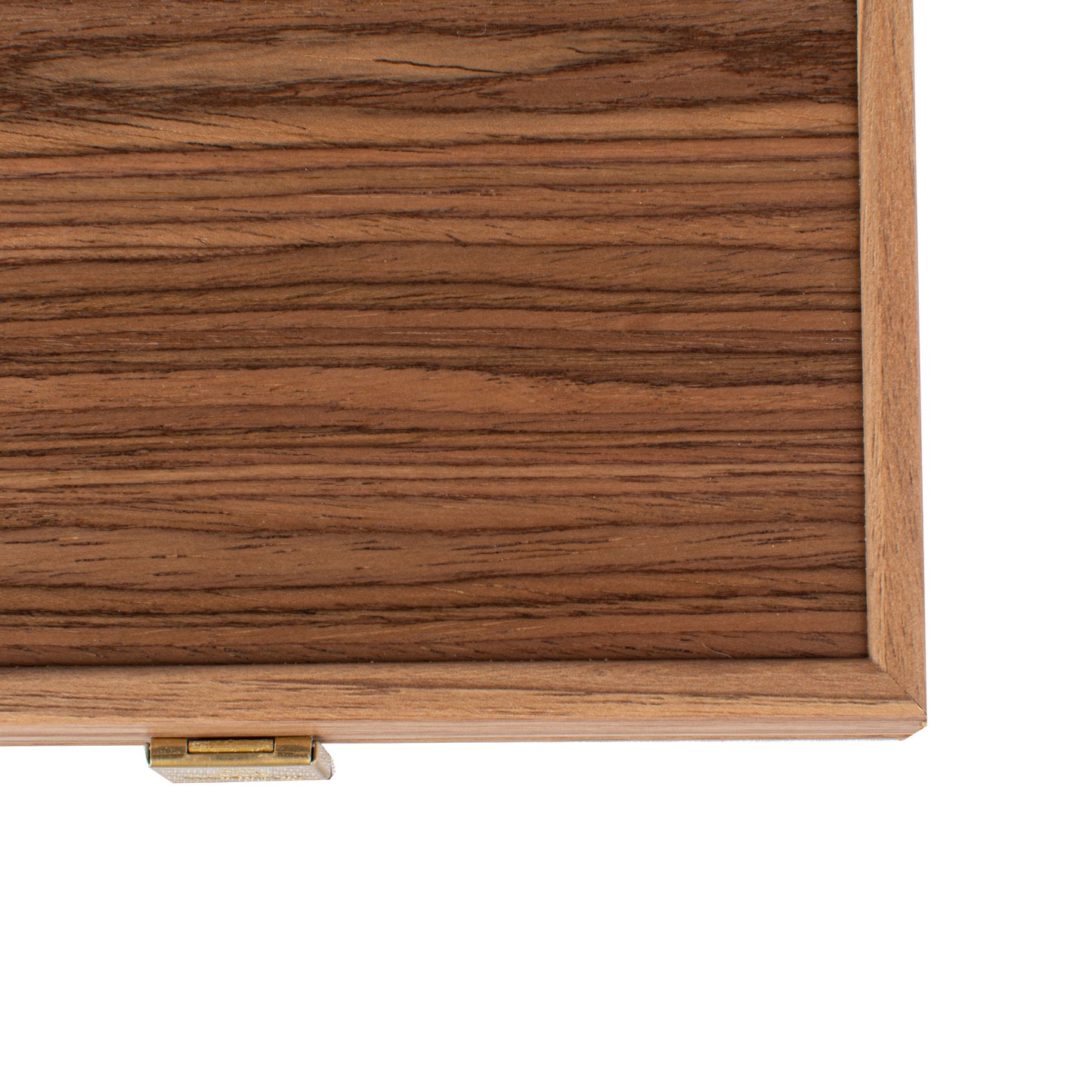 Handcrafted Oak/Green & Walnut Backgammon Set - Elegant Marquetry Design