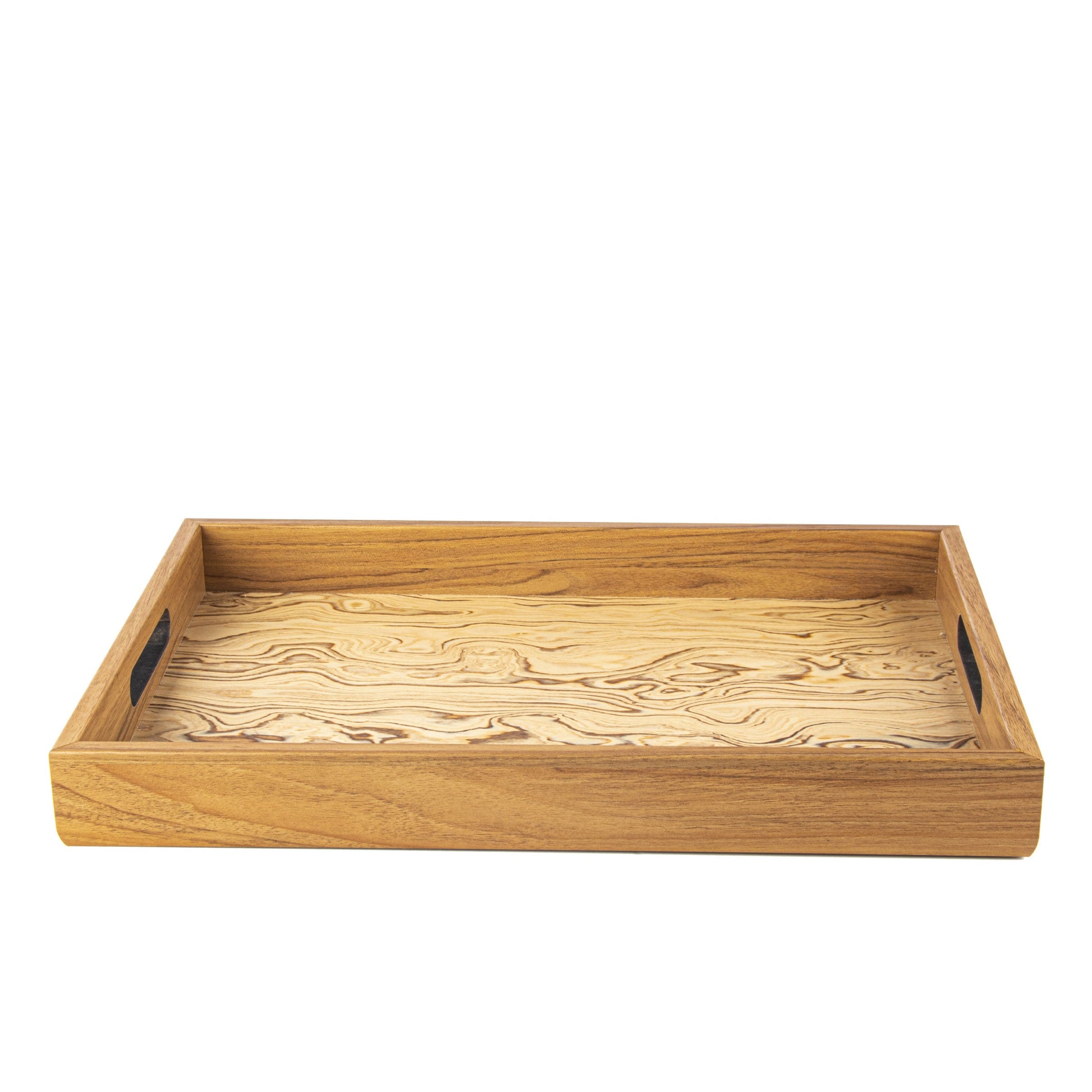 Luxury Wooden Tray with Italian Olive Burl Interior - Handcrafted Elegance - Premium Decorative Objects from MANOPOULOS Chess & Backgammon - Just €64.90! Shop now at MANOPOULOS Chess & Backgammon