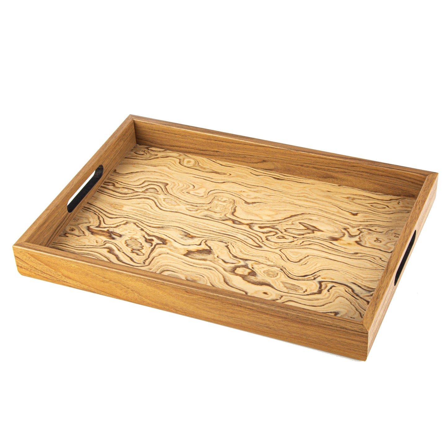 Luxury Wooden Tray with Italian Olive Burl Interior - Handcrafted Elegance - Premium Decorative Objects from MANOPOULOS Chess & Backgammon - Just €64.90! Shop now at MANOPOULOS Chess & Backgammon