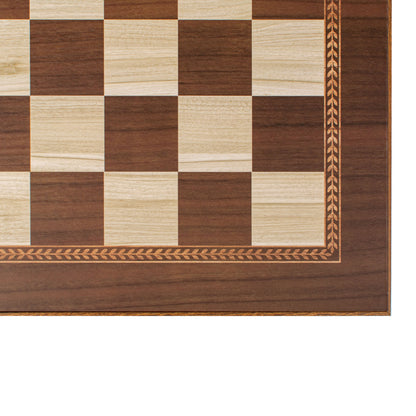 Handcrafted Olive Branch Design Backgammon Set (4 Sizes)