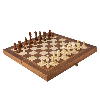 Handcrafted Olive Branch Design Backgammon Set (4 Sizes)