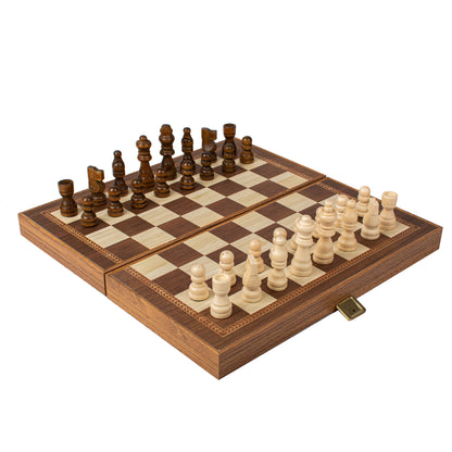 Handcrafted Olive Branch Design Backgammon Set (4 Sizes)