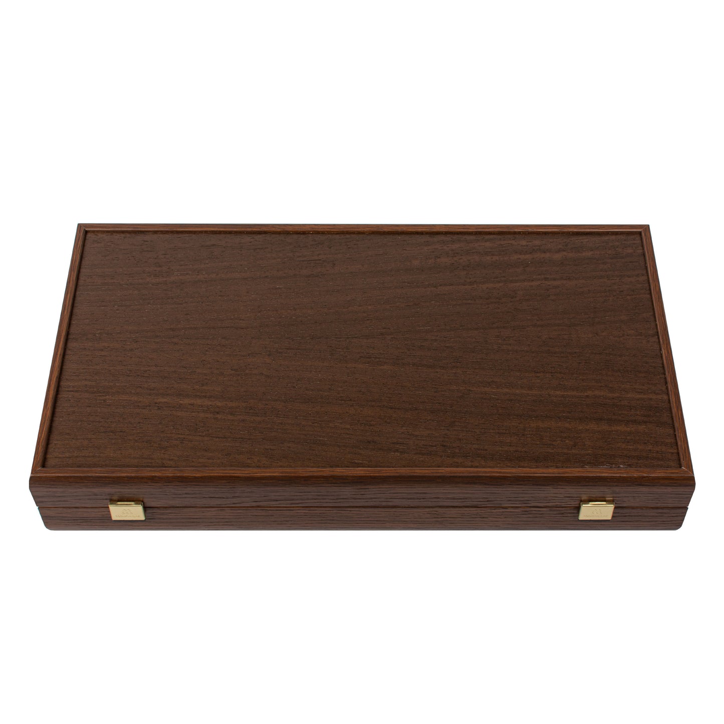 Handcrafted Wenge & Walnut Burl Backgammon Set - Elegant Marquetry Design
