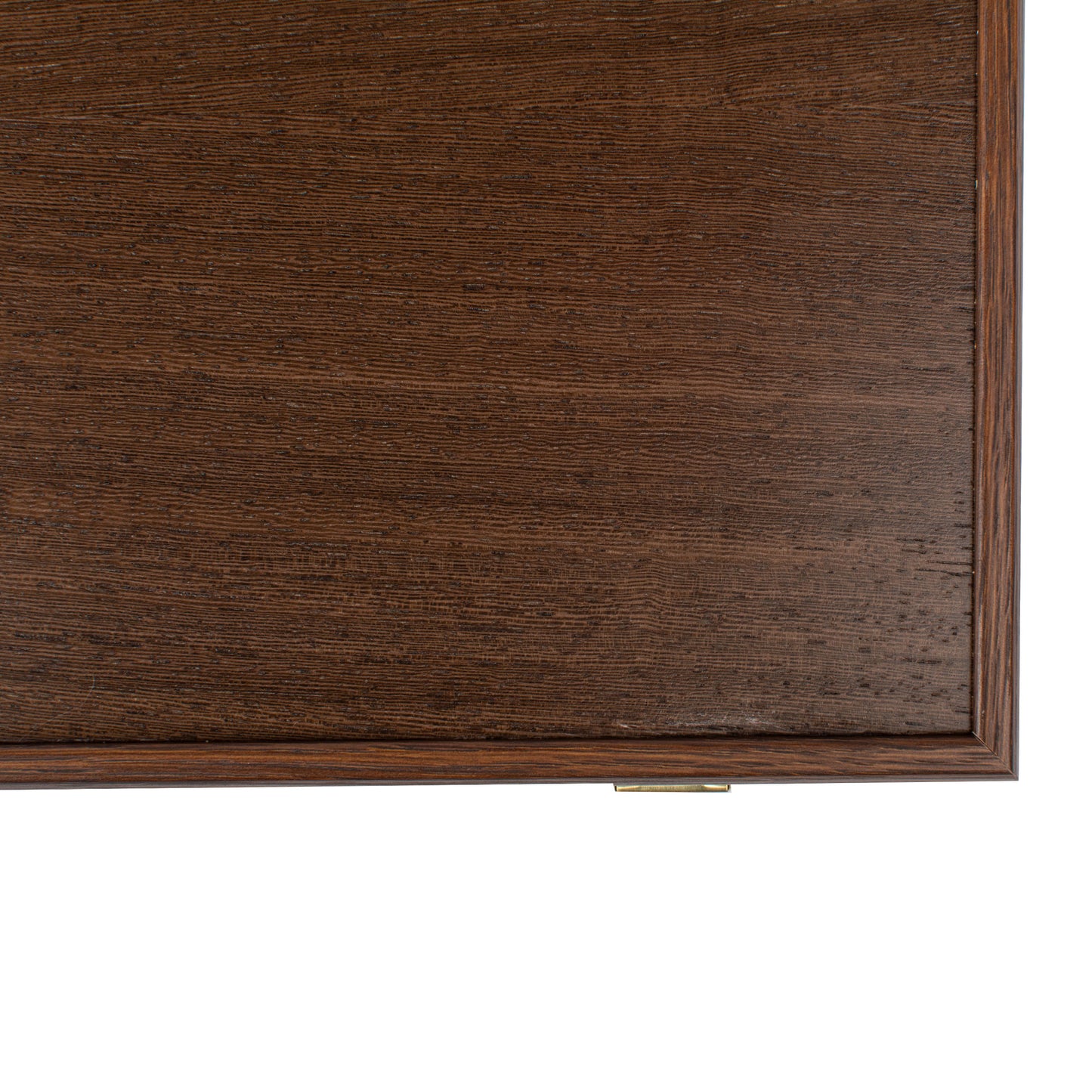 Handcrafted Wenge & Walnut Burl Backgammon Set - Elegant Marquetry Design
