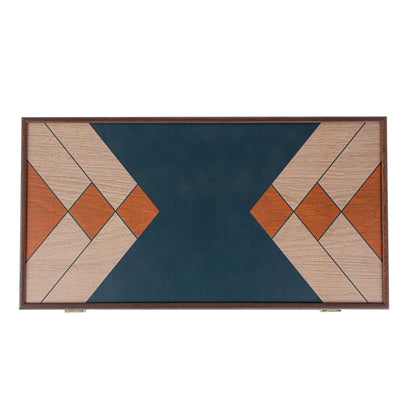 Handcrafted Boho Chic Backgammon Set - Contemporary Design
