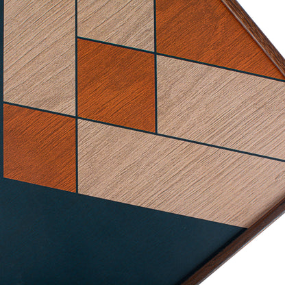 Handcrafted Boho Chic Backgammon Set - Contemporary Design
