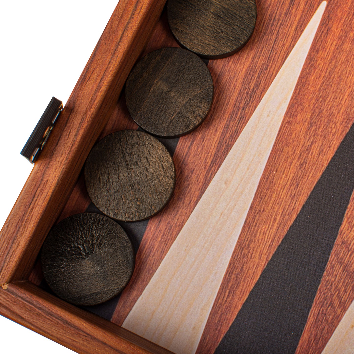 Handcrafted Mahogany Replica Backgammon Set - Elegant Design and Quality Materials