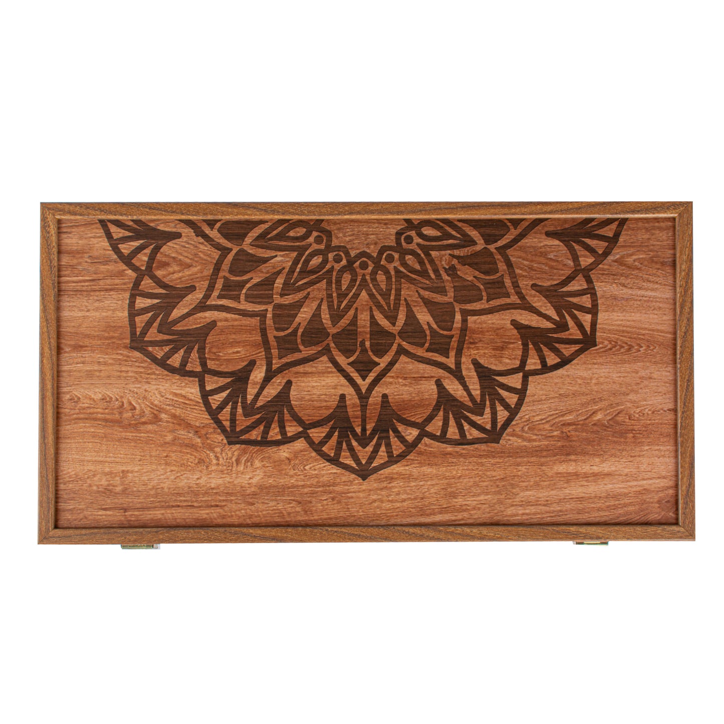Handcrafted Traditional Mandala Backgammon Set - Contemporary Design