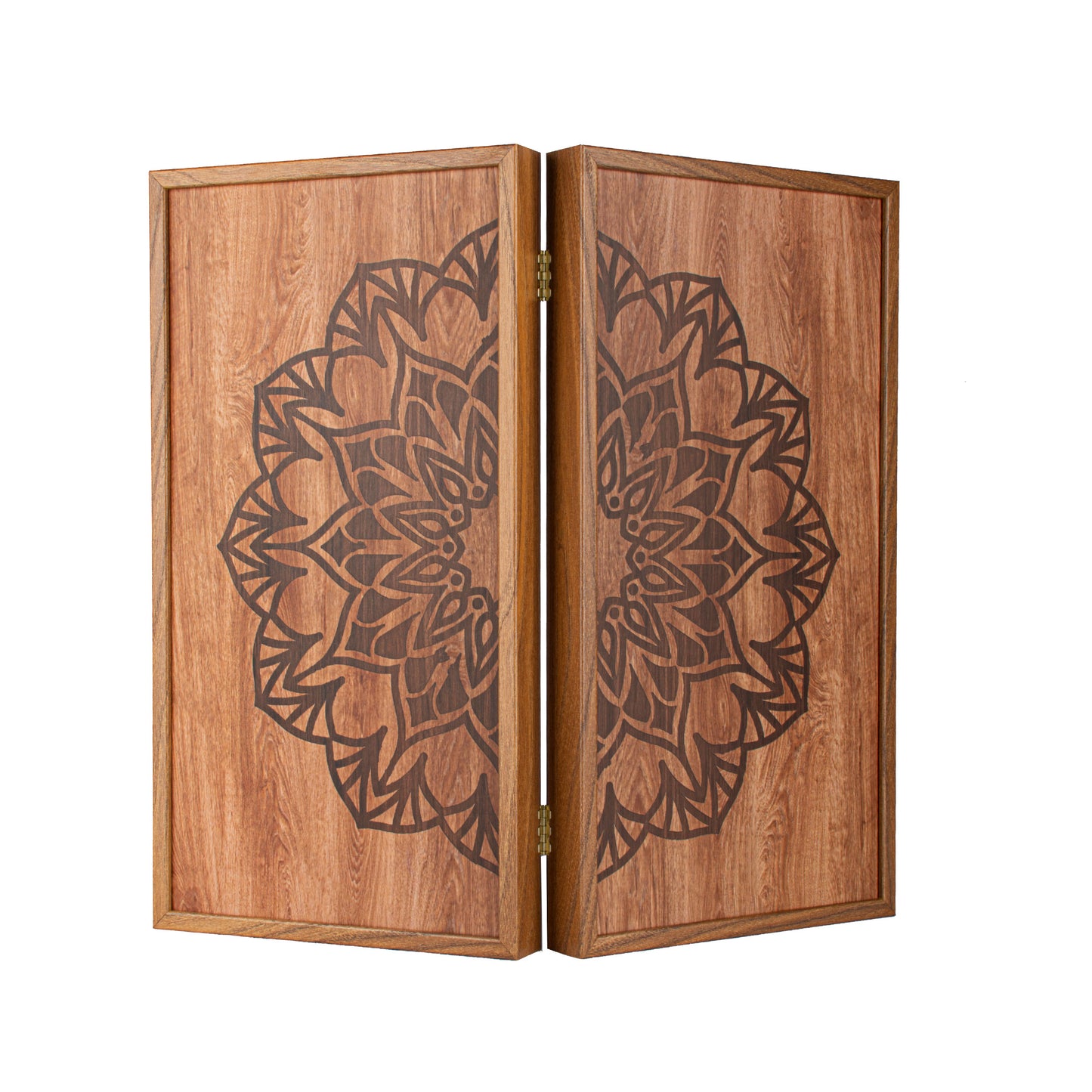 Handcrafted Traditional Mandala Backgammon Set - Contemporary Design