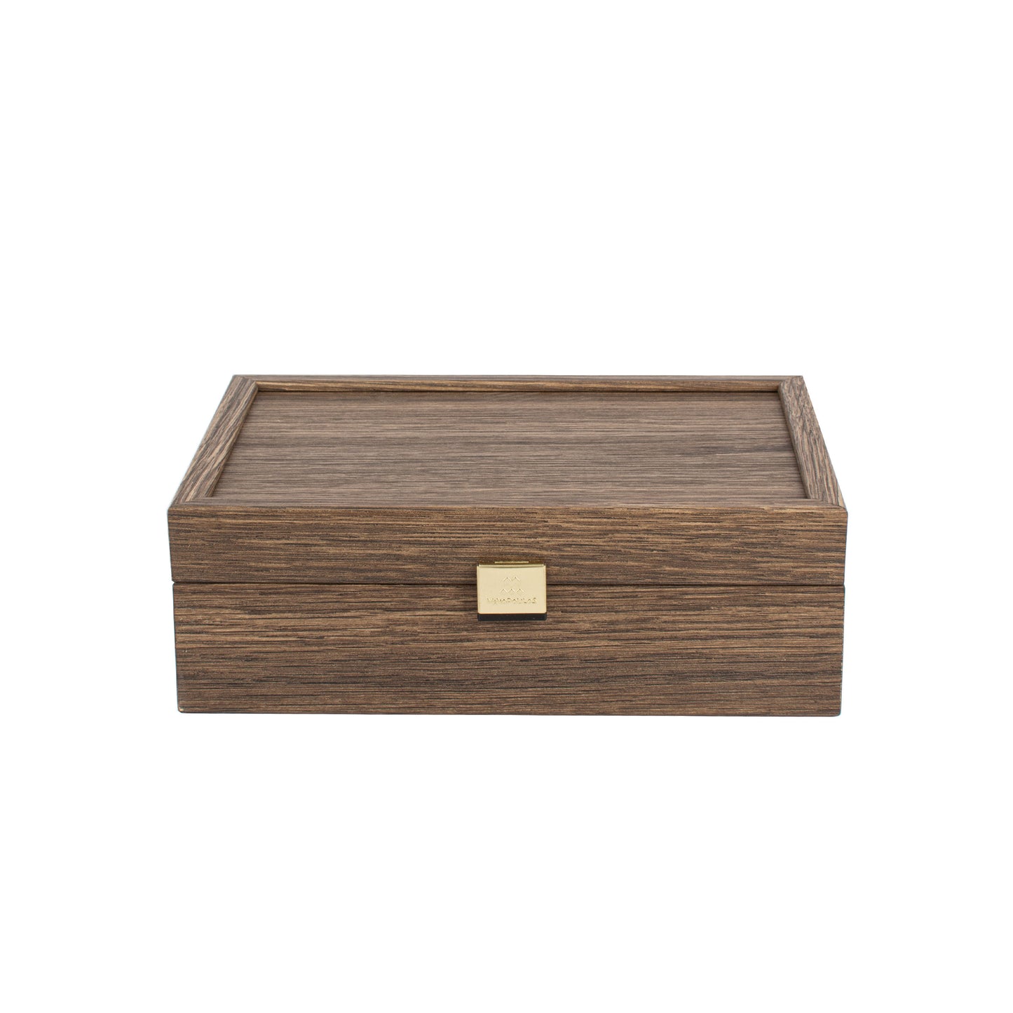 Dark Walnut Wooden Box for Chessmen - 6.5cm King
