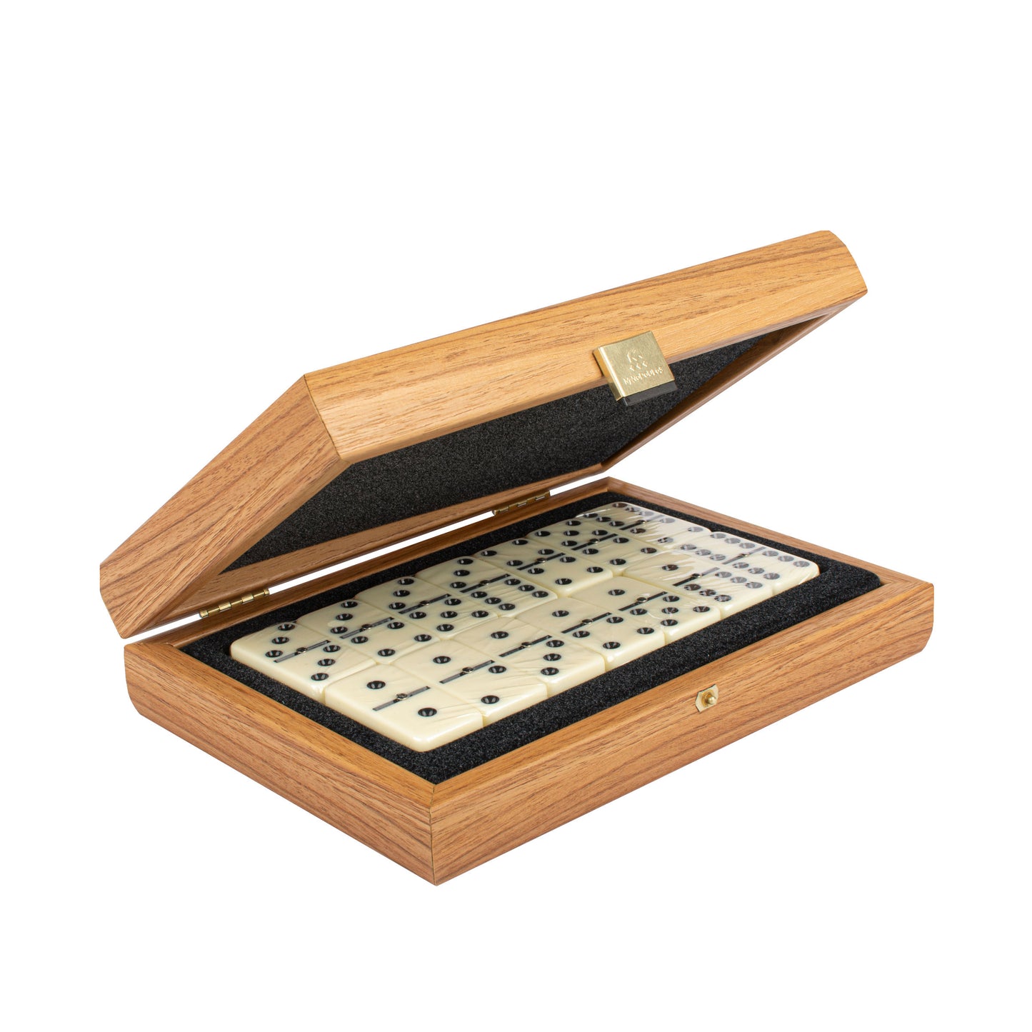 Luxury Domino Set in Walnut Replica Wooden Case