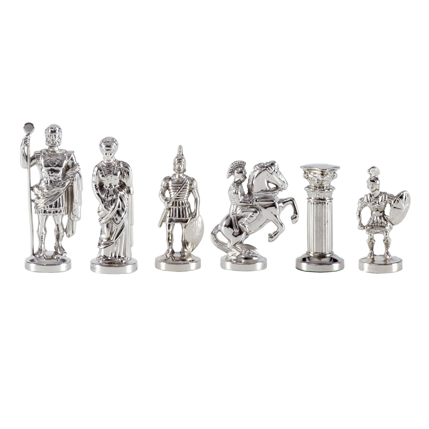 GREEK ROMAN PERIOD Chessmen (Large) - Gold/Silver - Premium Chess from MANOPOULOS Chess & Backgammon - Just €142! Shop now at MANOPOULOS Chess & Backgammon