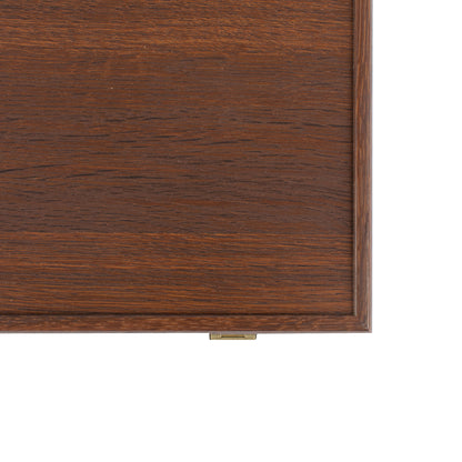 Luxury Poker Set in Dark Walnut Wooden Replica Case