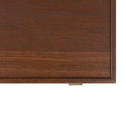Luxury Poker Set in Dark Walnut Wooden Replica Case