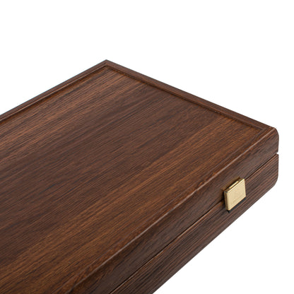 Luxury Poker Set in Dark Walnut Wooden Replica Case
