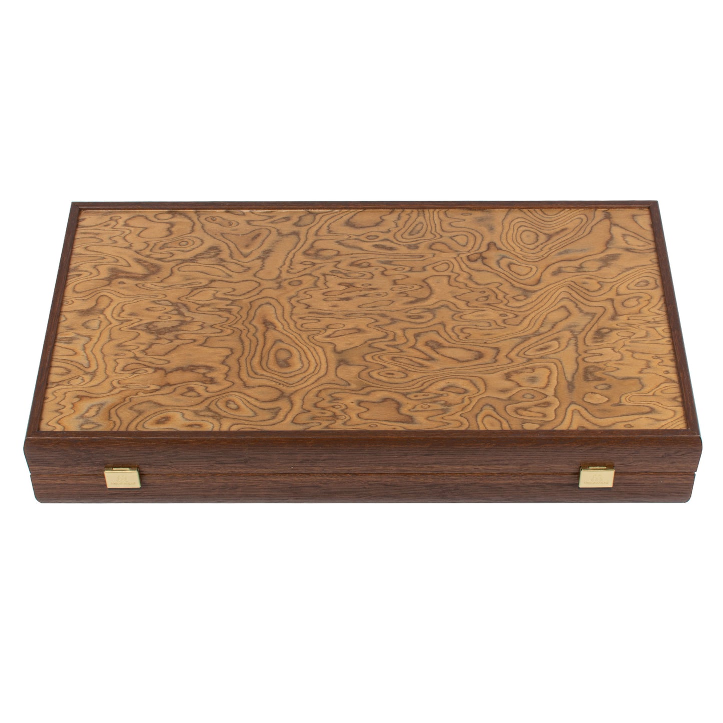 Handcrafted Premium Walnut Burl Backgammon Set