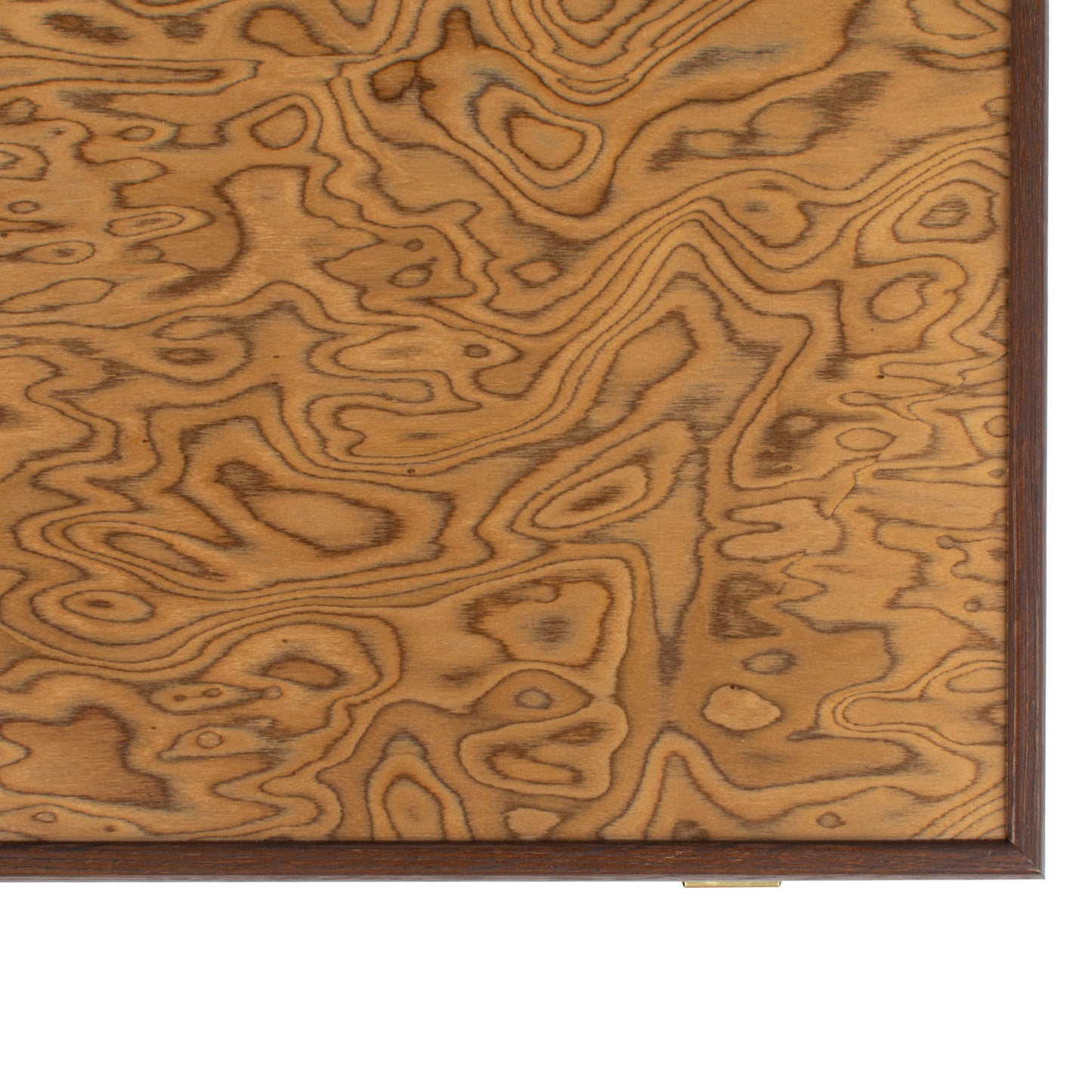 Handcrafted Premium Walnut Burl Backgammon Set