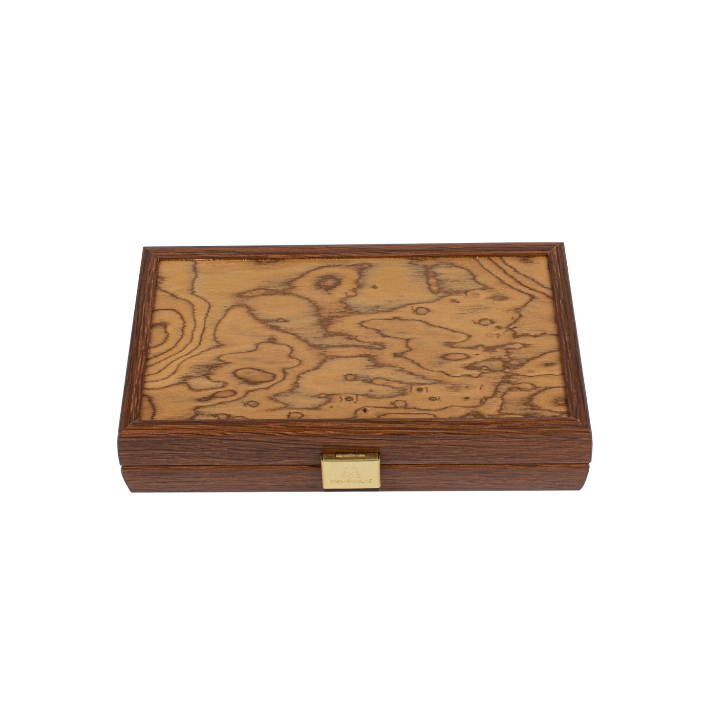 Handcrafted Premium Walnut Burl Backgammon Set