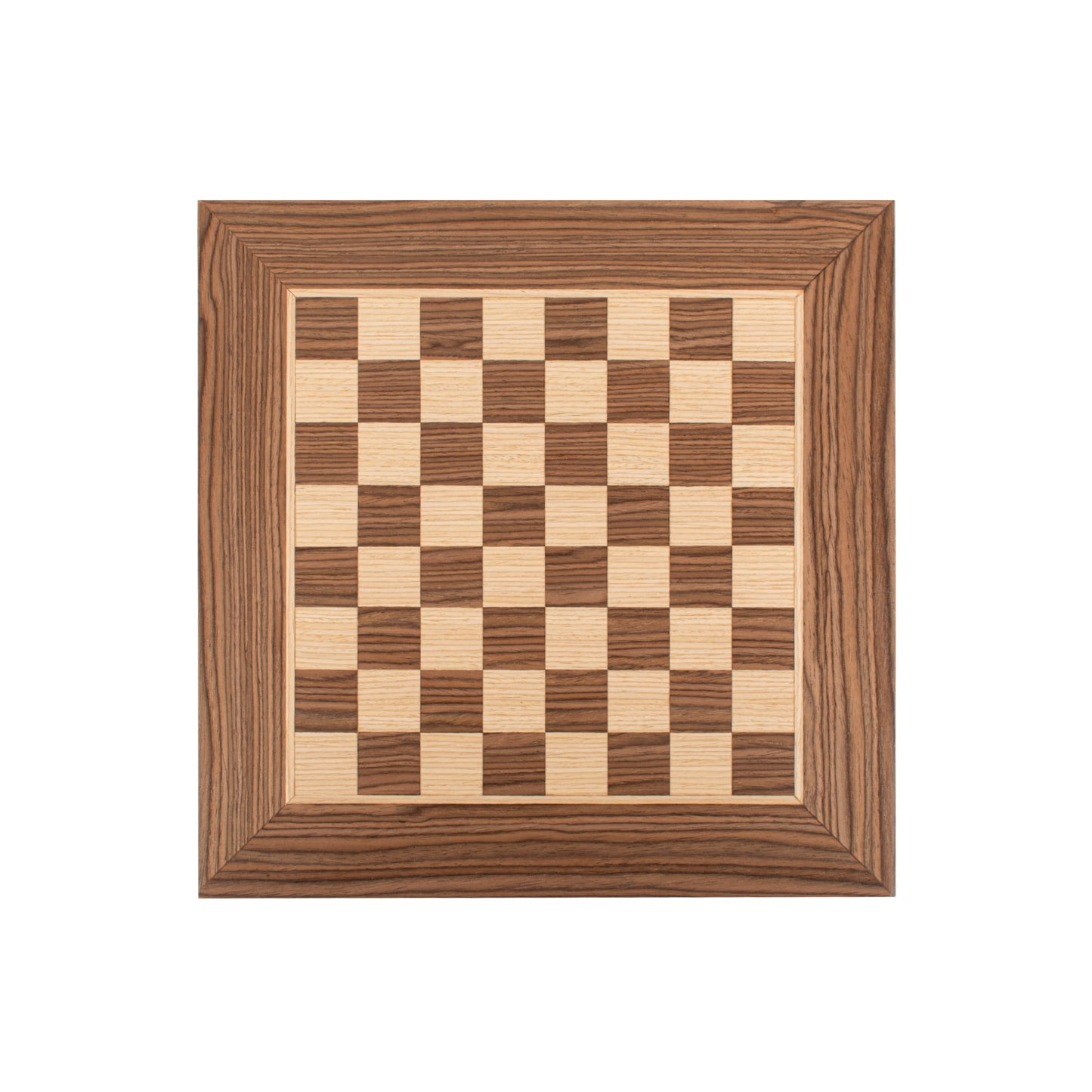 Handcrafted Walnut Wood & Maple Inlaid Chessboard - 33x33cm (Small)